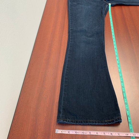 Vintage 529 Levi's Dark Blue Jeans - Picture 3 of 8